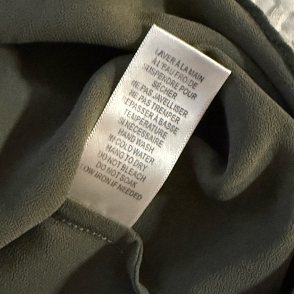 [S] Twik Olive Green Camisole Top - Picture 4 of 5